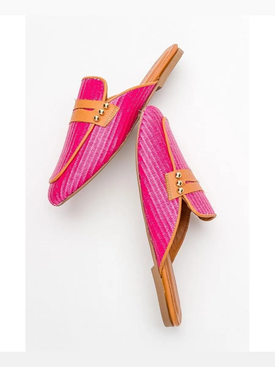 Кожаные мюли Patrizia (женские) Forever & Always Shoes — изображение 3 из 3, розовый