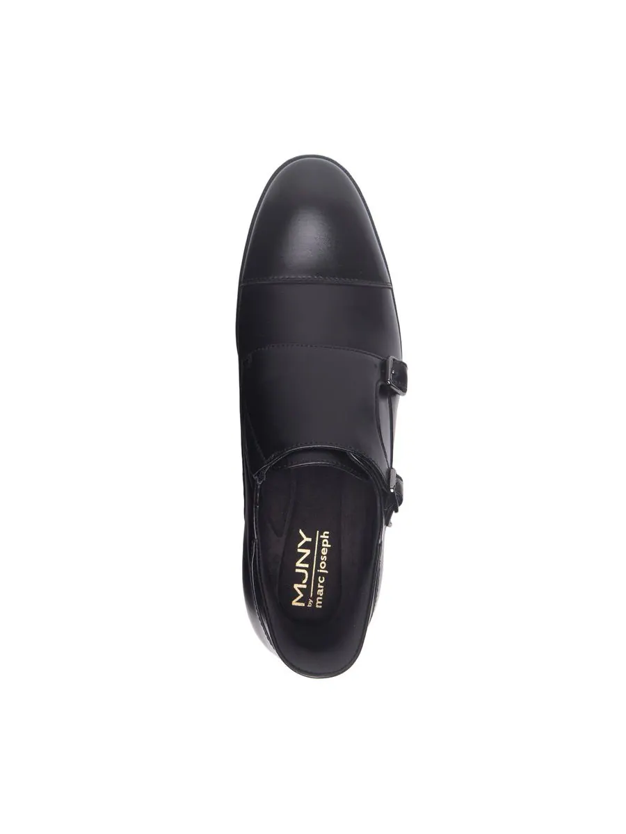 Мужские туфли-оксфорды Oliver Street Hands-Free Slip-On Double Monk Dress Oxfords Marc Joseph New — изображение 3 из 7