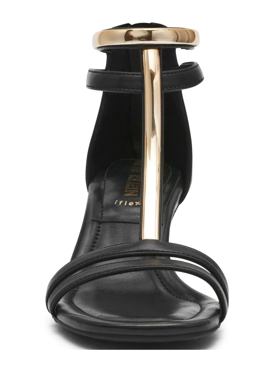 Женские сандалии Juliet с Т-образным ремешком Anne Klein — изображение 6 из 7, черный