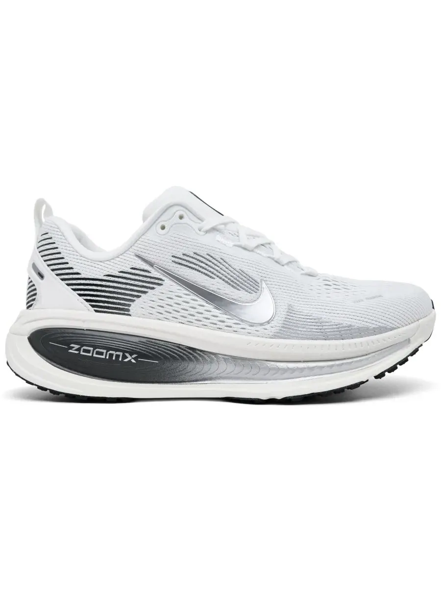 Кроссовки для бега Vomero 18 Nike — изображение 2 из 6, белый серебристый