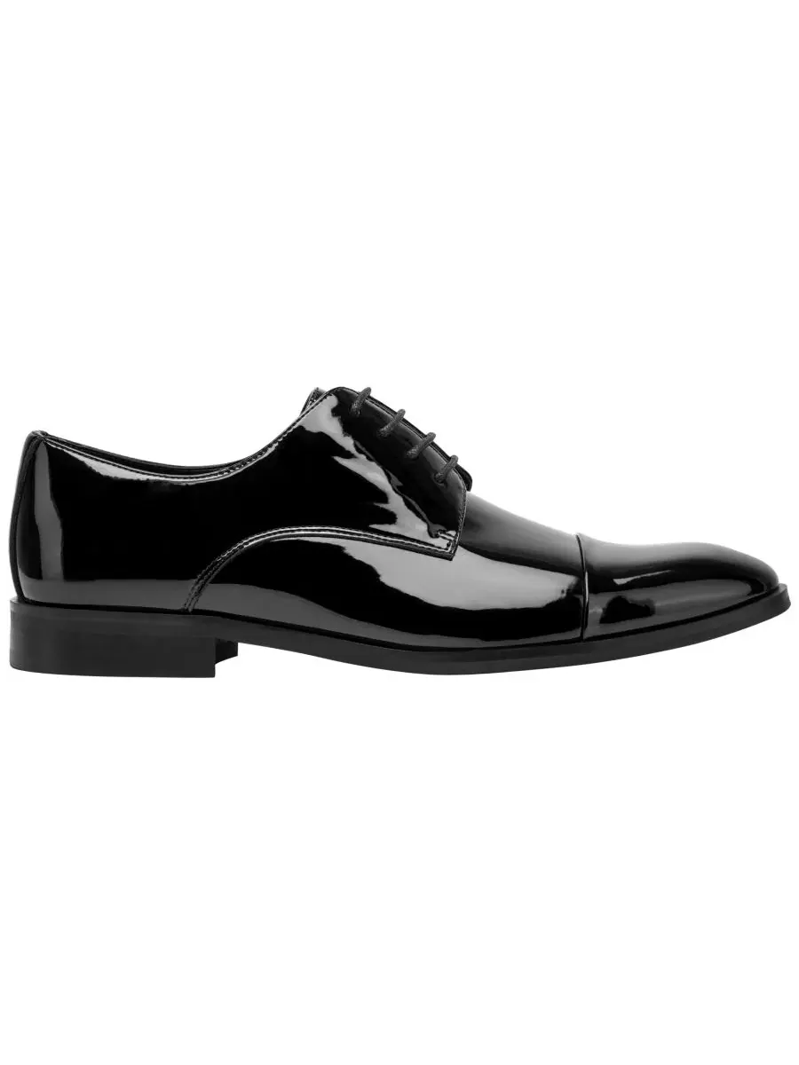 Оксфорды из эко-кожи с мыском, модель Hezner Kenneth Cole New York — изображение 2 из 5, черный