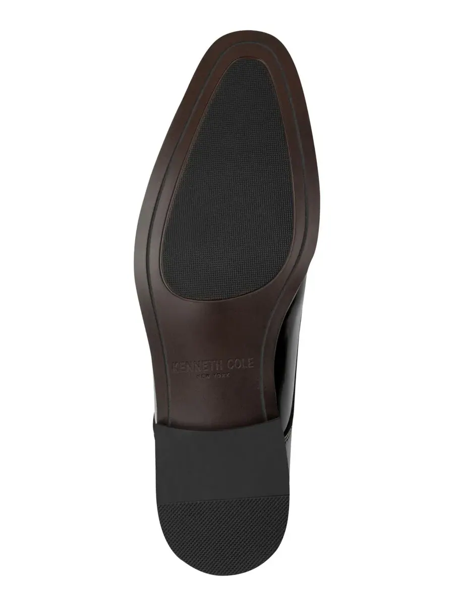 Оксфорды из эко-кожи с мыском, модель Hezner Kenneth Cole New York — изображение 5 из 5, черный