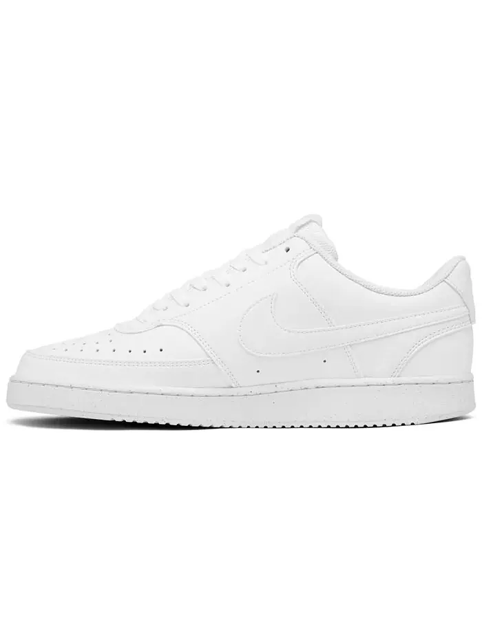 Мужские повседневные кроссовки Court Vision Low Next Nature от Finish Line Nike — изображение 2 из 5, белый