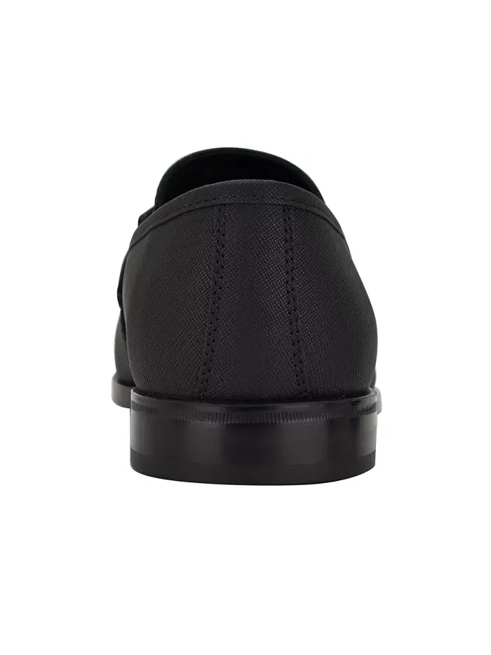 Мужские классические лоферы Hollas Square Toe Slip-On GUESS — изображение 4 из 5, черный