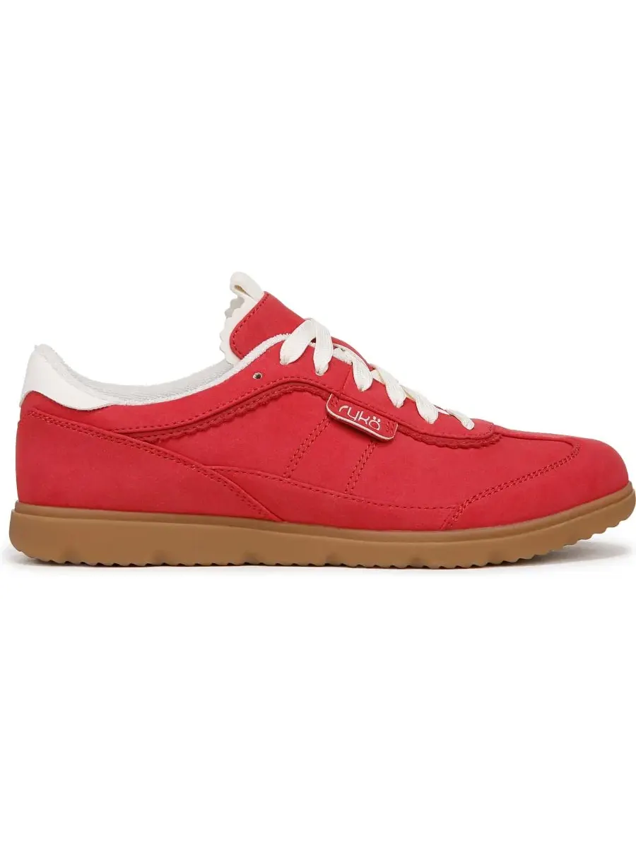 Женские кроссовки с шнуровкой Effortless Lace Up Court Sneakers Ryka — изображение 2 из 6, красный