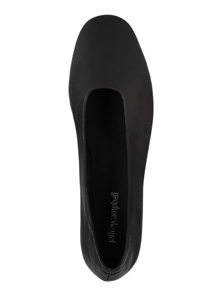 Туфли-лоферы на каблуке Jeffrey Campbell — изображение 4 из 5, черный