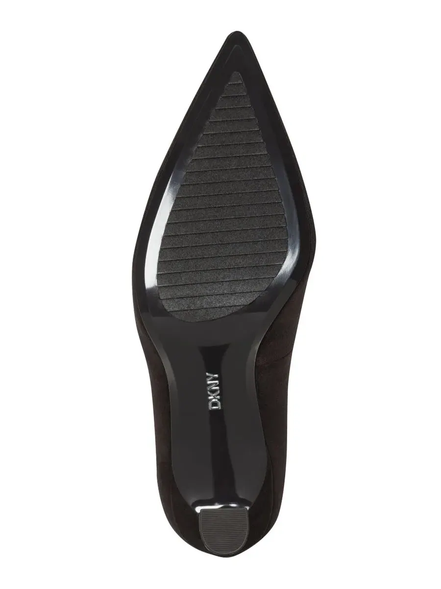 Туфли-лодочки DKNY Cameron Slip-On Mid — изображение 2 из 5, коричневый