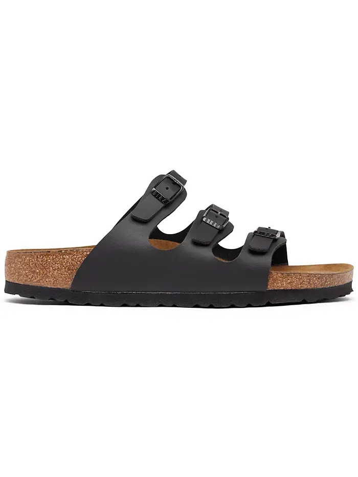 Женские сандалии Florida Birko-Flor Nubuck Soft Footbed от Finish Line Birkenstock — изображение 6 из 6, черный