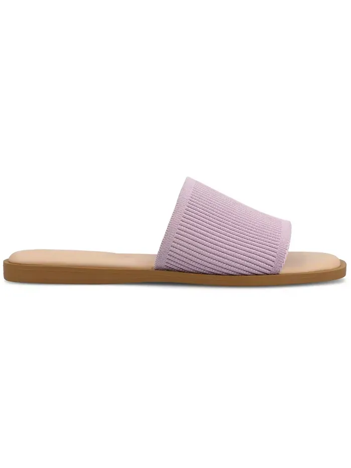 Женские сандалии Prisilla Single Band Slide Туфли на плоской подошве Journee Collection — изображение 2 из 6, фиолетовый