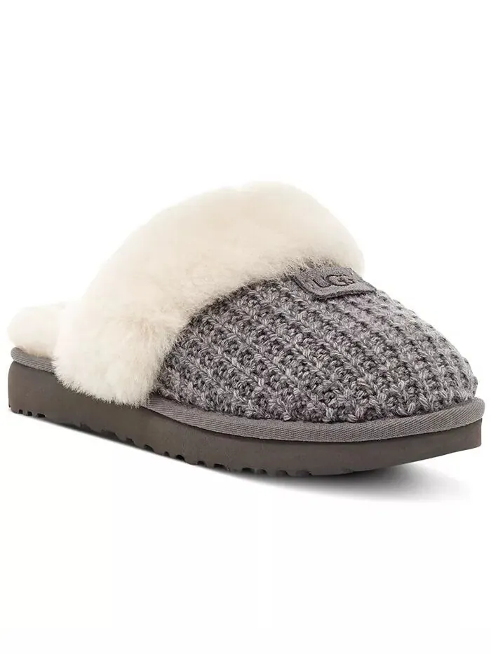 Уютные женские тапочки из искусственной овчины UGG® — изображение 1 из 5, бежевый