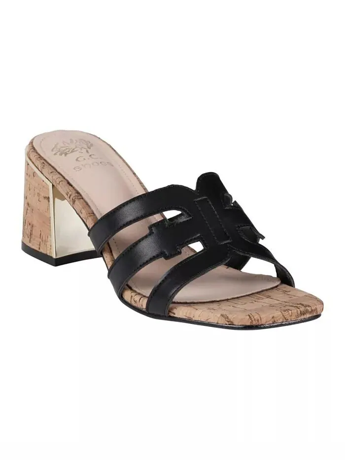 Женские босоножки Gianna на блочном каблуке GC Shoes — изображение 1 из 5, черный