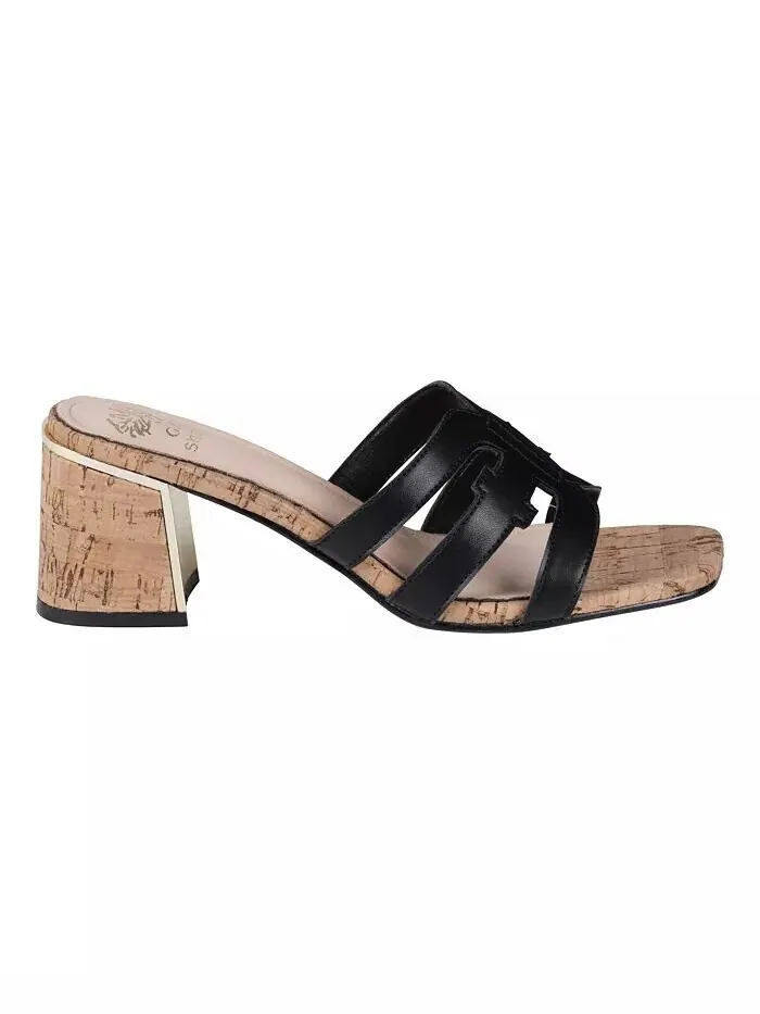 Женские босоножки Gianna на блочном каблуке GC Shoes — изображение 2 из 5, черный