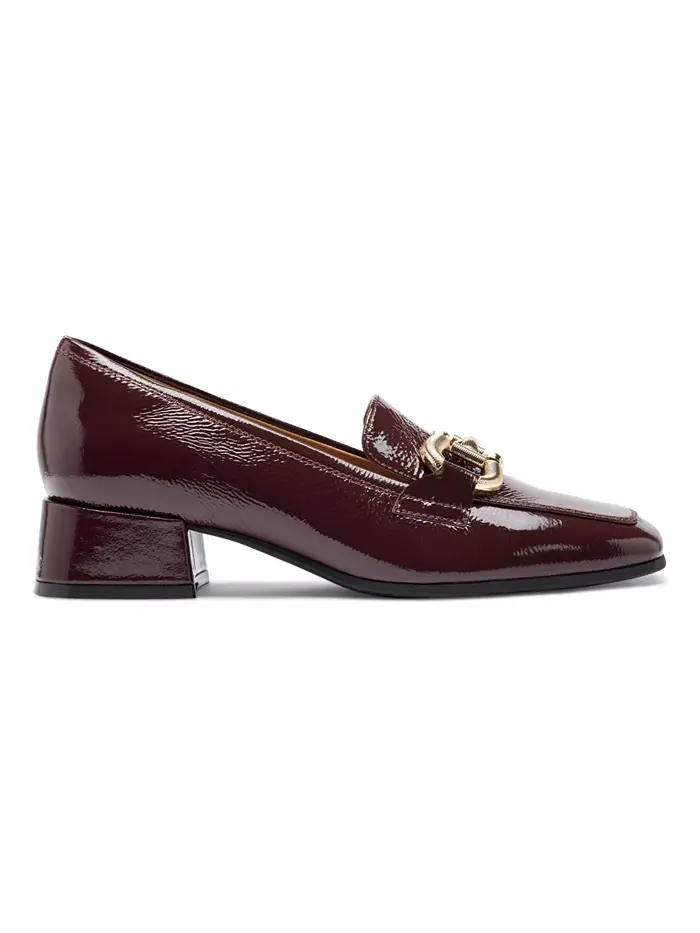 Женские лоферы Franny eFlex Bit Block Heel Easy Spirit — изображение 2 из 4, бордовый