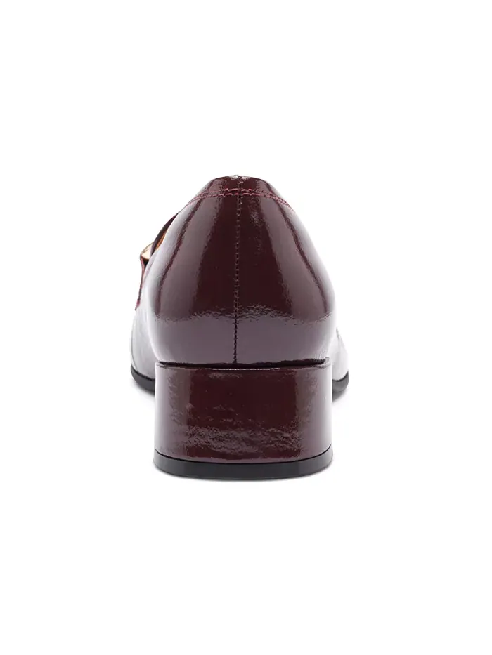 Женские лоферы Franny eFlex Bit Block Heel Easy Spirit — изображение 3 из 4, бордовый