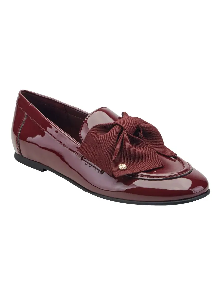 Лоферы Dreem Bow Slip-On Bandolino — изображение 1 из 5, темный красный