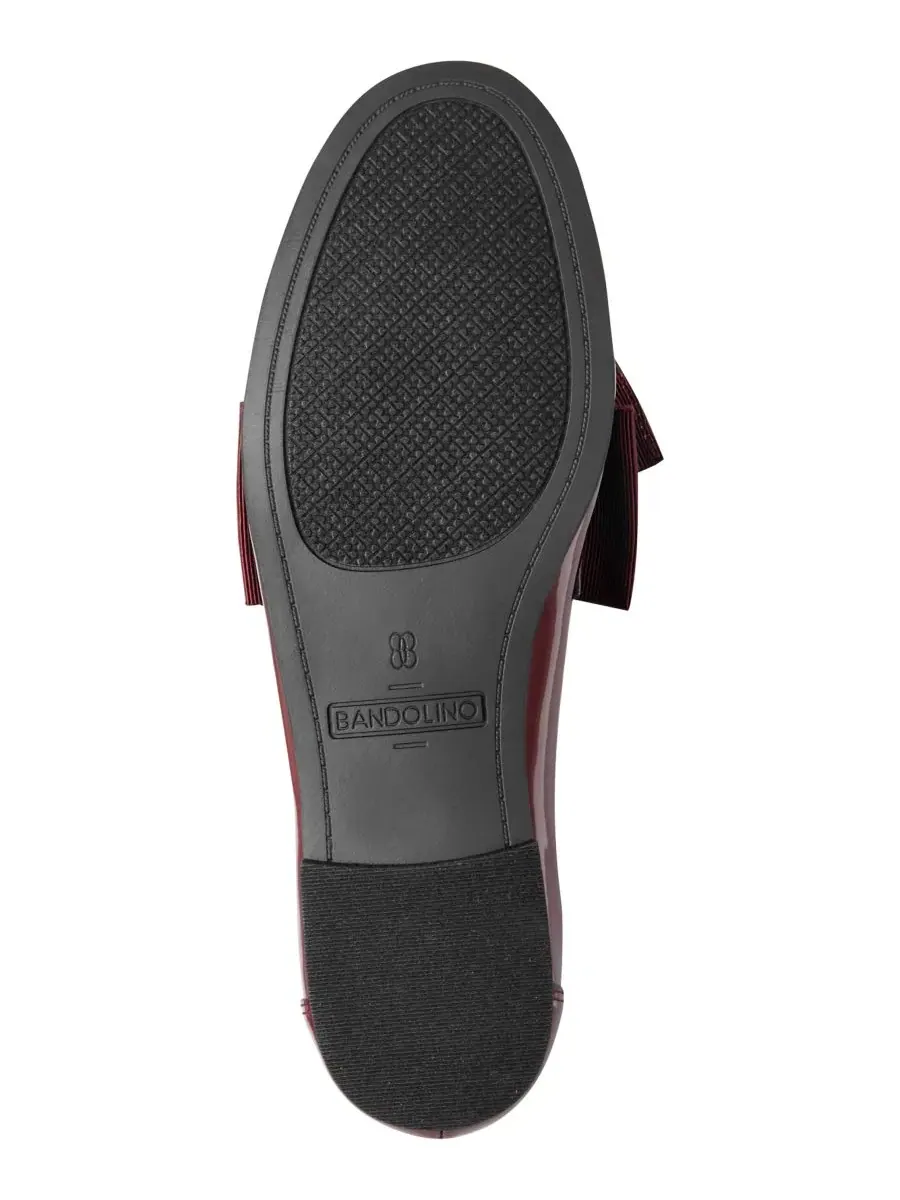 Лоферы Dreem Bow Slip-On Bandolino — изображение 5 из 5, темный красный