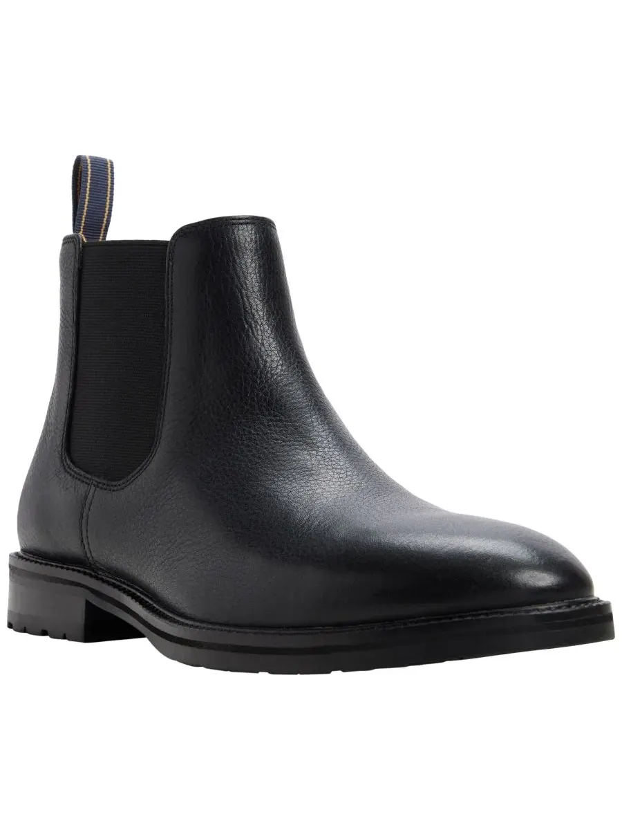 Ботинки с эластичными вставками Tremont Elastic Panel Brooks Brothers — изображение 1 из 5, черный