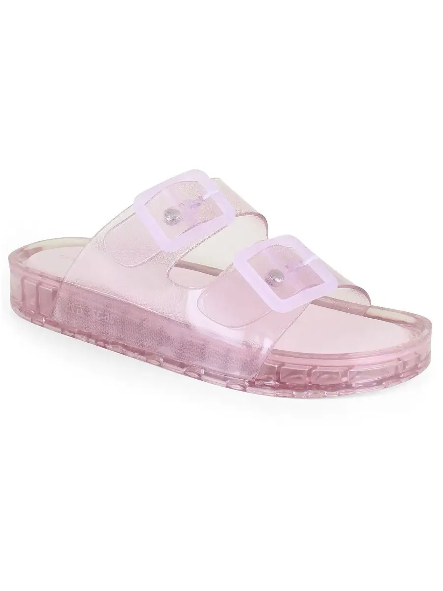 Босоножки-сандалии с платформой Marli Platform Jelly Sandal BCBGeneration — изображение 1 из 5, розовый