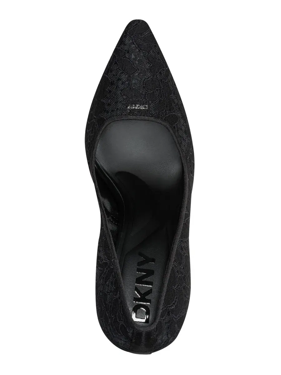 Туфли-лодочки Nachman High Pointed Toe на каблуке-шпильке DKNY — изображение 3 из 5, черный