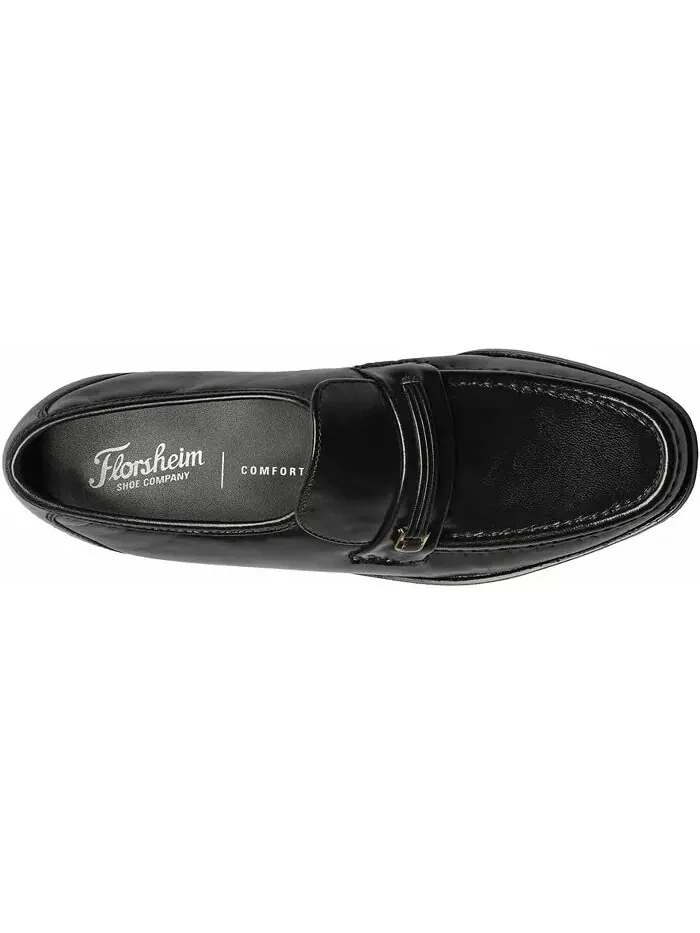 Мужские мокасины Riva Moc Toe Florsheim — изображение 6 из 7, черный