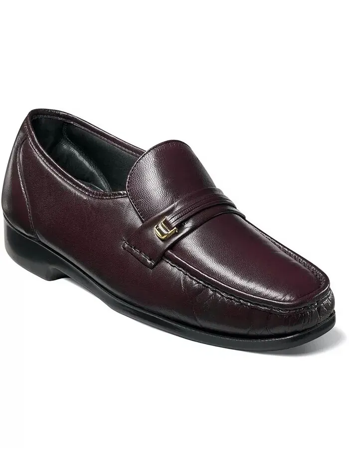 Мужские мокасины Riva Moc Toe Florsheim — изображение 1 из 7, бордовый