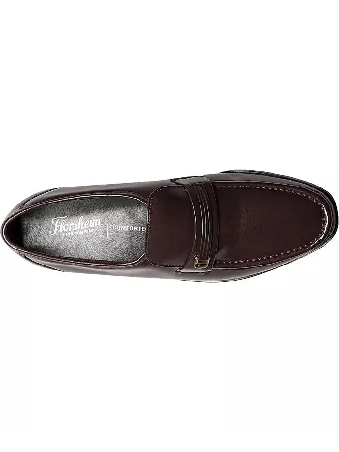 Мужские мокасины Riva Moc Toe Florsheim — изображение 6 из 7, бордовый
