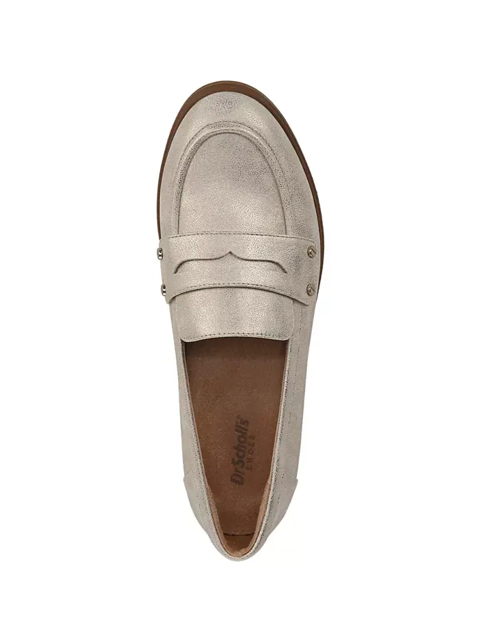 Женские лоферы Hello Slip On Penny Dr. Scholl's — изображение 4 из 5, светлый золотистый
