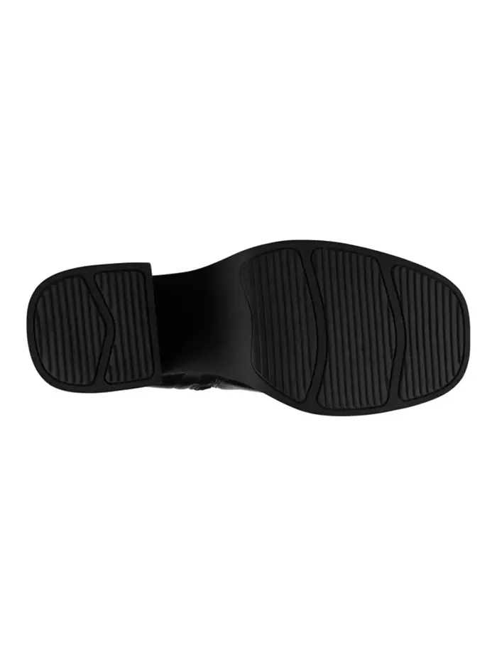 Женские эластичные классические сапоги до колена Alya GC Shoes — изображение 5 из 5, черный