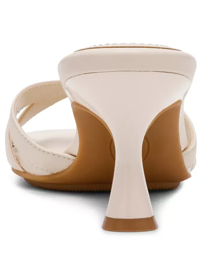 Женские босоножки Jonelle Slip On Dress Anne Klein — изображение 3 из 7, белый