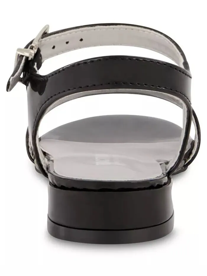 Лакированные сандалии для маленьких девочек Kenneth Cole New York — изображение 3 из 7, черный