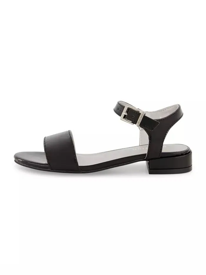 Лакированные сандалии для маленьких девочек Kenneth Cole New York — изображение 6 из 7, черный