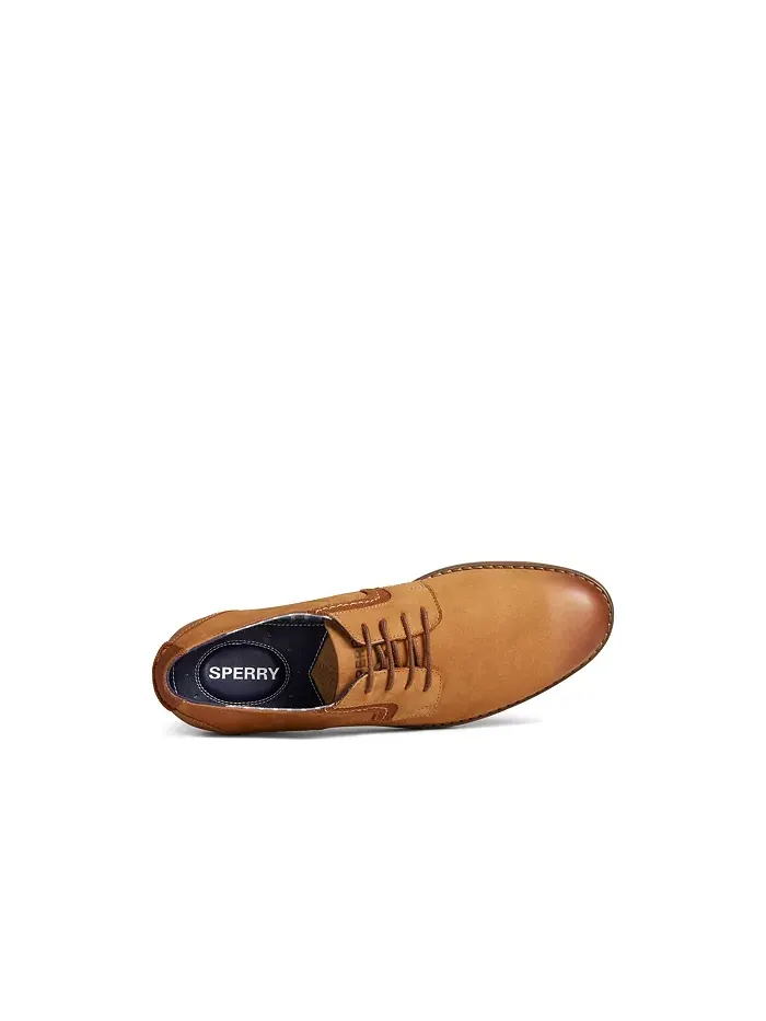Мужские туфли-оксфорды Newman Dress Sperry — изображение 3 из 5, бежевый