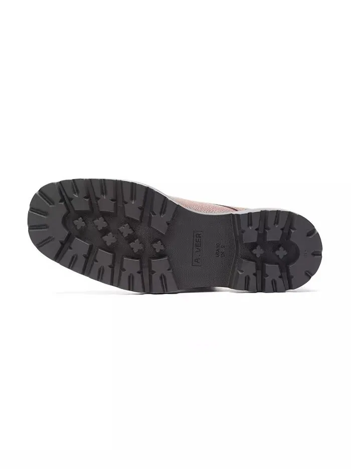 Мужские туфли Morgan Leather Lace Up A. Veer — изображение 5 из 5, бежевый