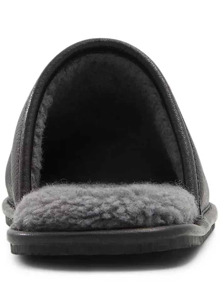 Мужские тапочки Henri Brooks Brothers — изображение 3 из 5, черный