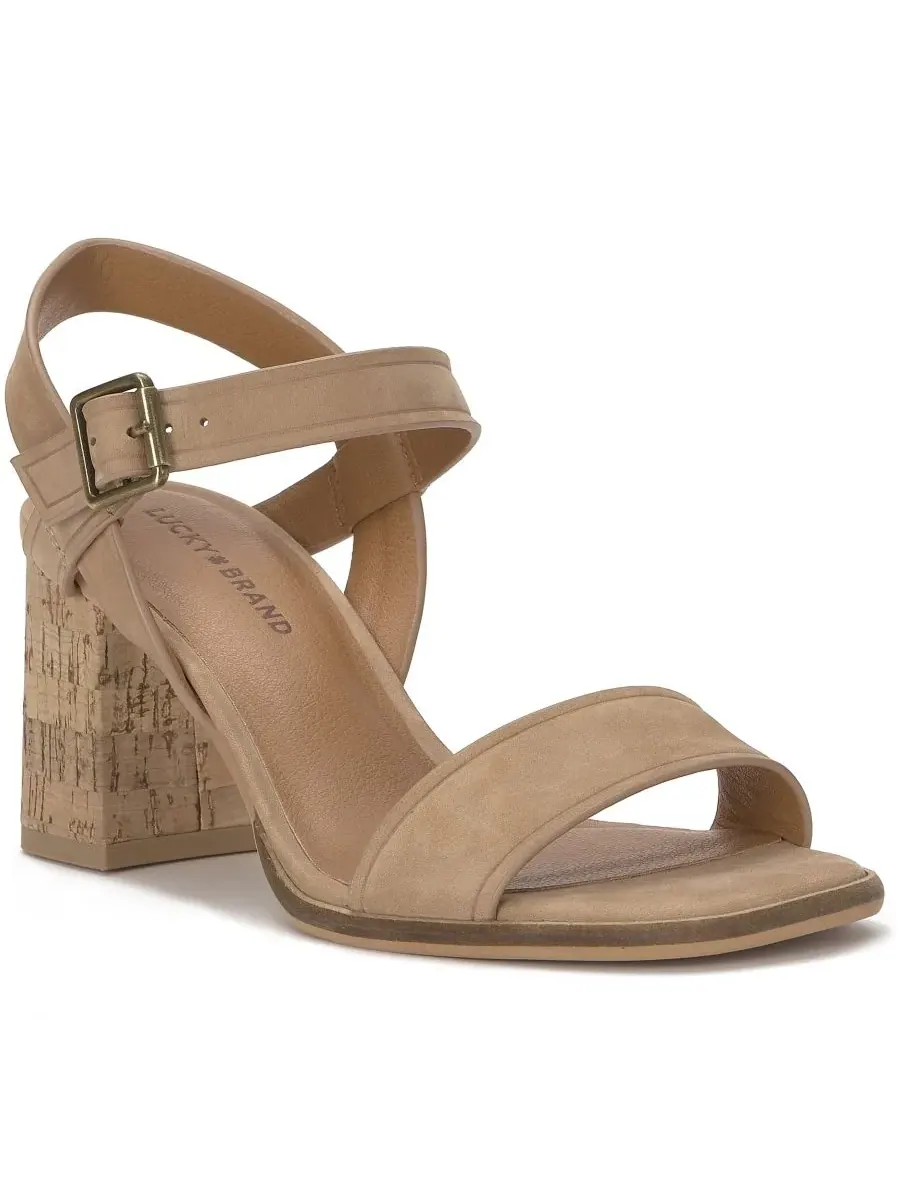 Женские сандалии на толстом каблуке Hallia Lucky Brand, Cortado Oiled Nubuck