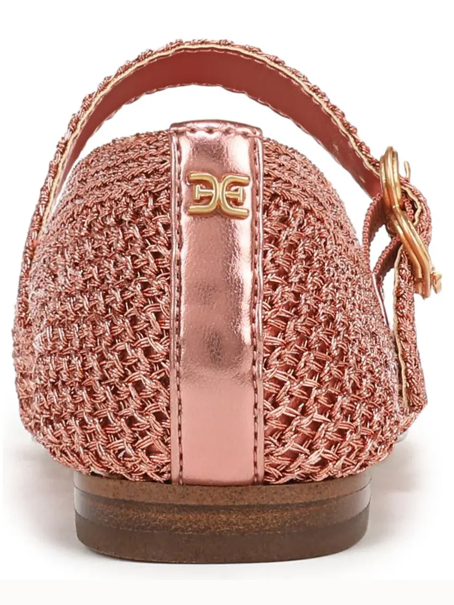 Женские вязаные балетки «Михаэла» Sam Edelman — изображение 3 из 5, розовый