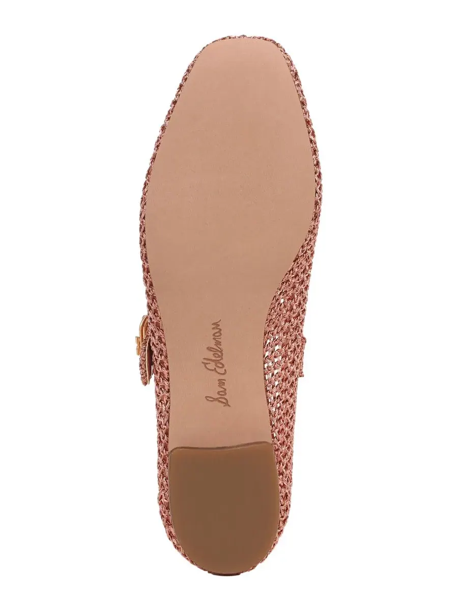 Женские вязаные балетки «Михаэла» Sam Edelman — изображение 5 из 5, розовый