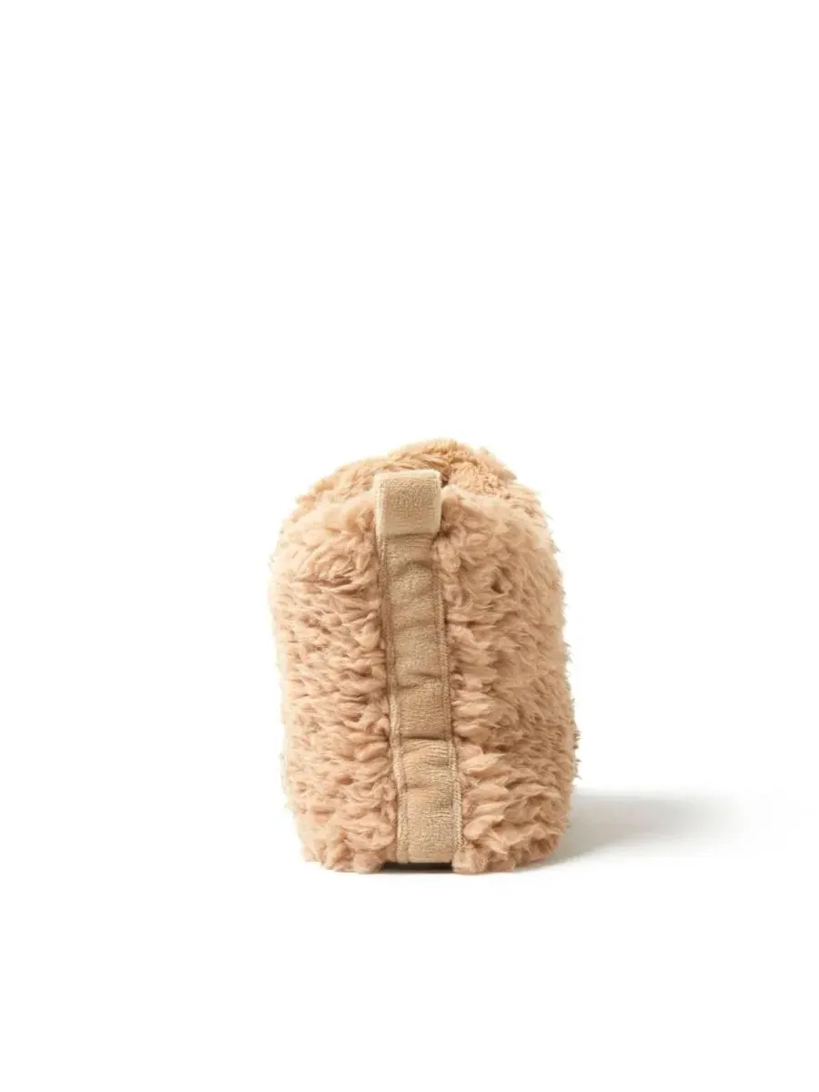 Женские домашние тапочки Chelsea Shaggy Pile Bootie с пушистым ворсом Dearfoams — изображение 2 из 8, бежевый