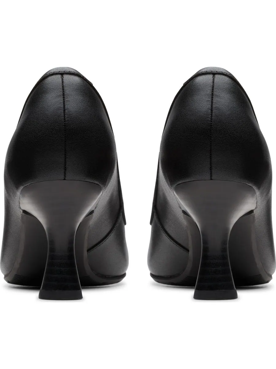 Слипоны женские Clarks Kataleyna West, кожаные — изображение 3 из 5, черный