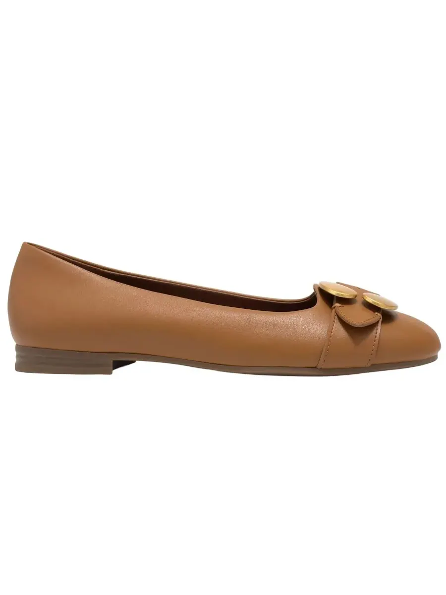 Женские балетки Paradise с закругленным носком Aerosoles — изображение 2 из 6, бежевый