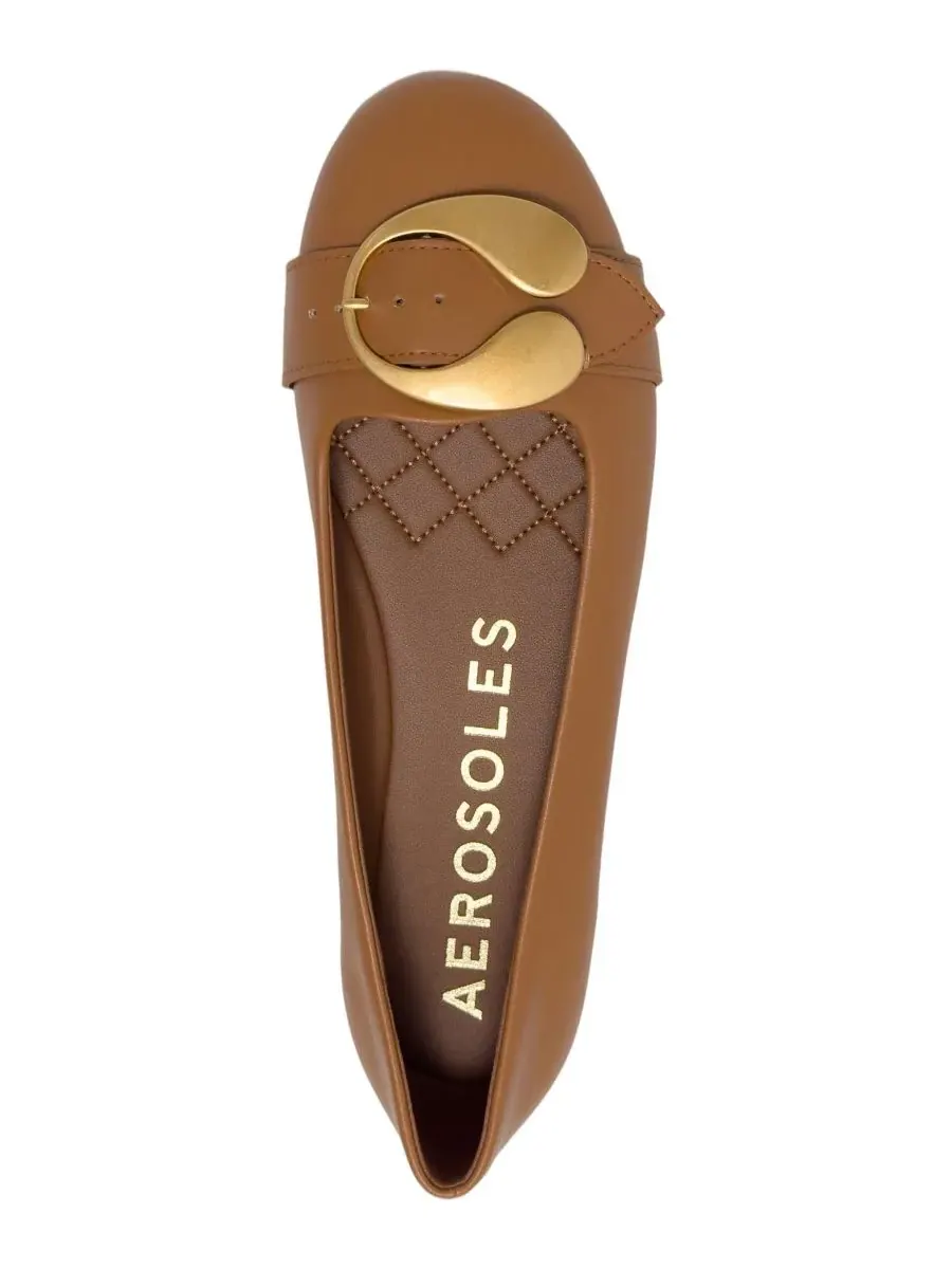 Женские балетки Paradise с закругленным носком Aerosoles — изображение 4 из 6, бежевый
