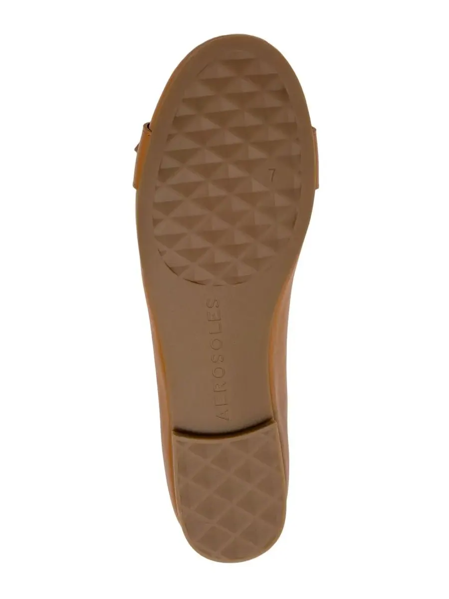 Женские балетки Paradise с закругленным носком Aerosoles — изображение 5 из 6, бежевый