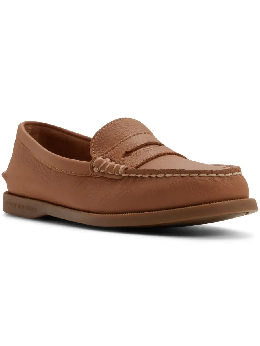Женские аутентичные лоферы без шнурков Sperry — изображение 1 из 5, бежевый