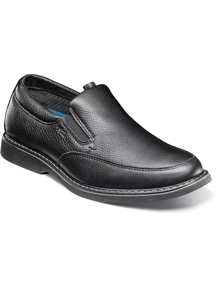Мужские ботинки Otto Moc Toe Slip On Nunn Bush — изображение 1 из 7, черный