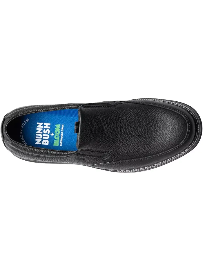Мужские ботинки Otto Moc Toe Slip On Nunn Bush — изображение 4 из 7, черный