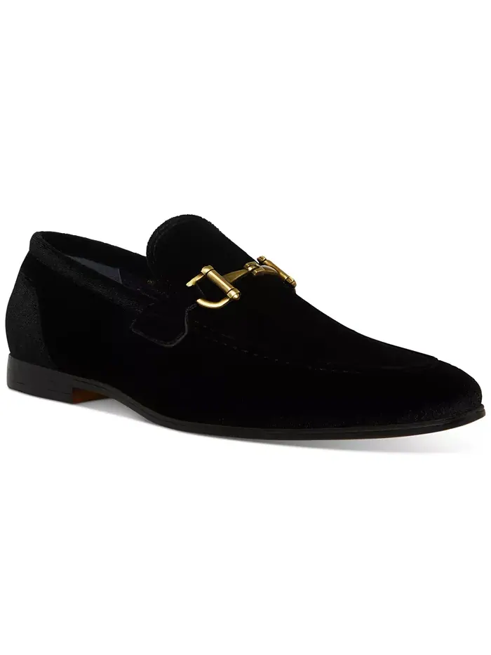Мужские марокканские бархатные шлепанцы Smoking Slipper Steve Madden — изображение 1 из 7, черный