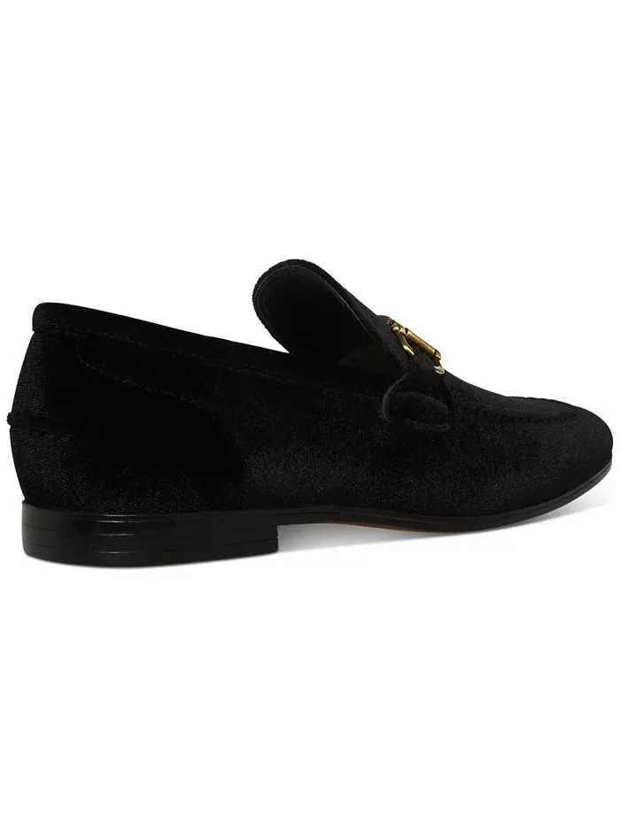 Мужские марокканские бархатные шлепанцы Smoking Slipper Steve Madden — изображение 3 из 7, черный