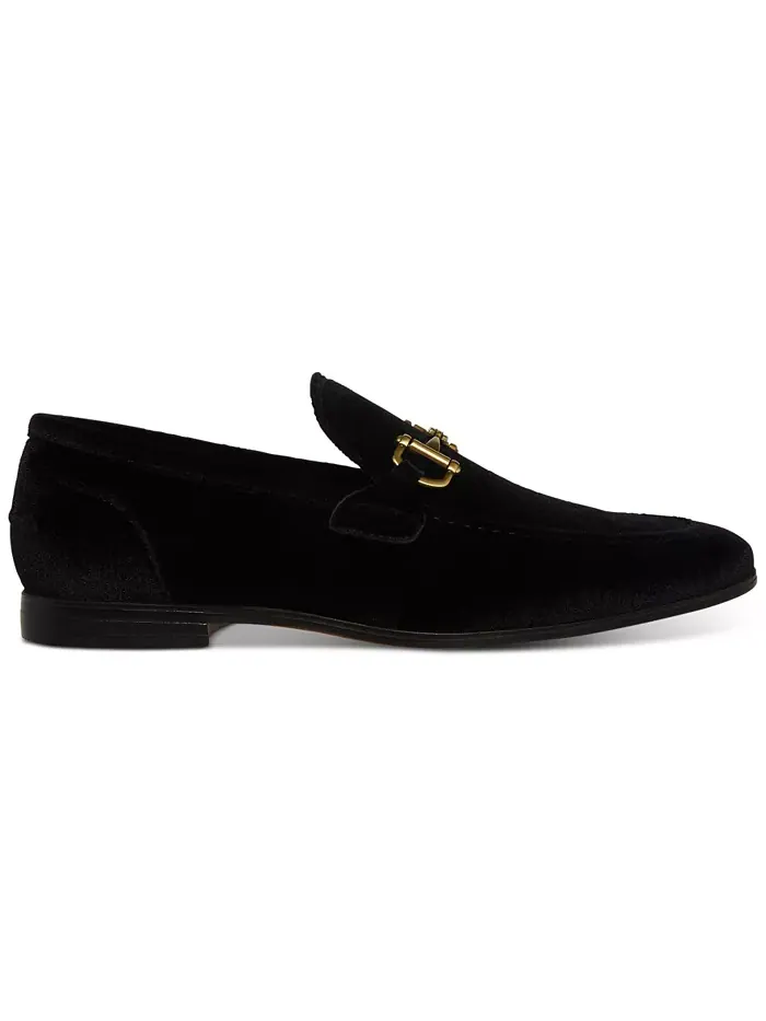 Мужские марокканские бархатные шлепанцы Smoking Slipper Steve Madden — изображение 4 из 7, черный