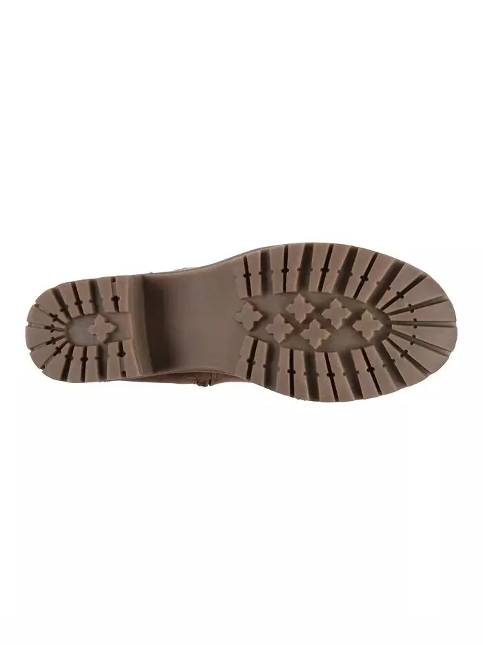 Женские сапоги Jonah Lug Sole Block Heel до колена GC Shoes — изображение 10 из 11, черный
