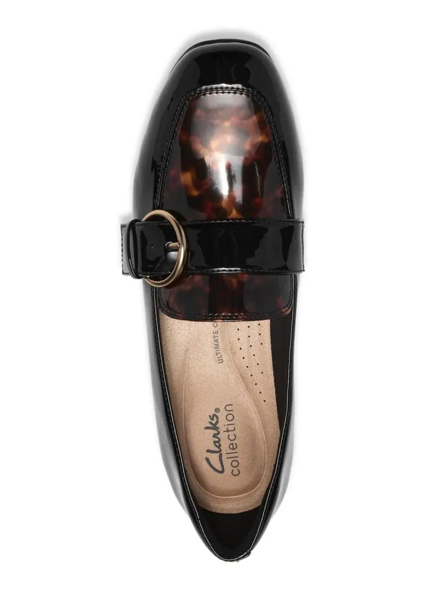 Женские туфли-лодочки без задника Iridessa Wish Clarks — изображение 4 из 6, черный